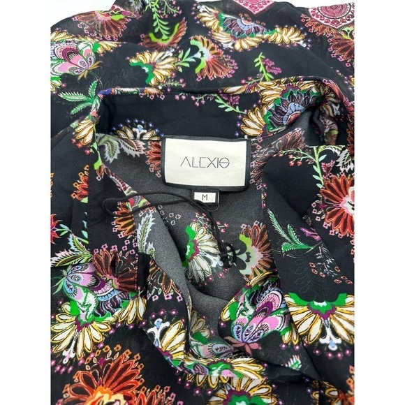 ALEXIS Foley Tapestry Floral Top Midnight Bloom - Picture 9 of 10